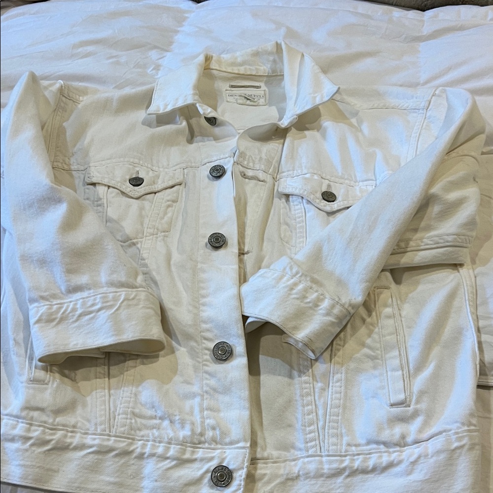 Denim & Supply Ralph Lauren Ivory Jean Jacket